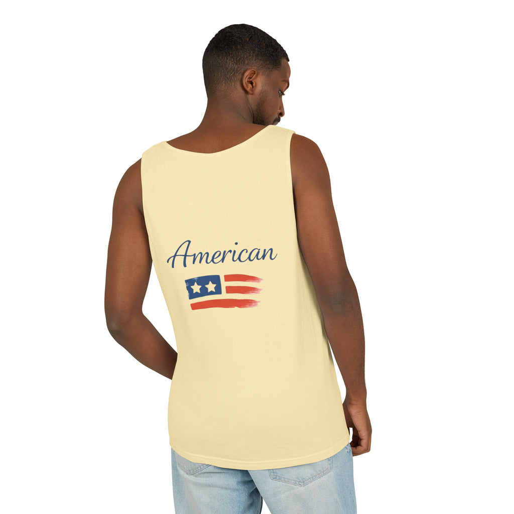 American Flag Brushstroke Tank Top | Hope Patriotic
