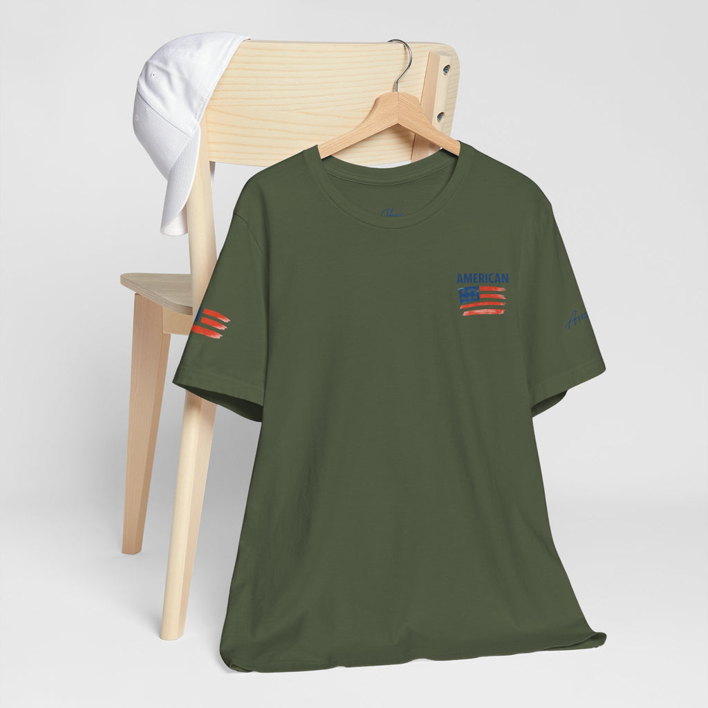 Hope Apparel American Patriotic Tee - Unisex Jersey Short Sleeve Tee