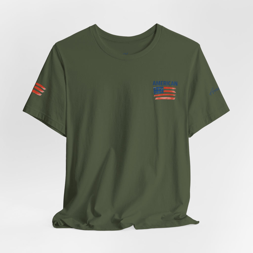 Hope Apparel American Patriotic Tee - Unisex Jersey Short Sleeve Tee