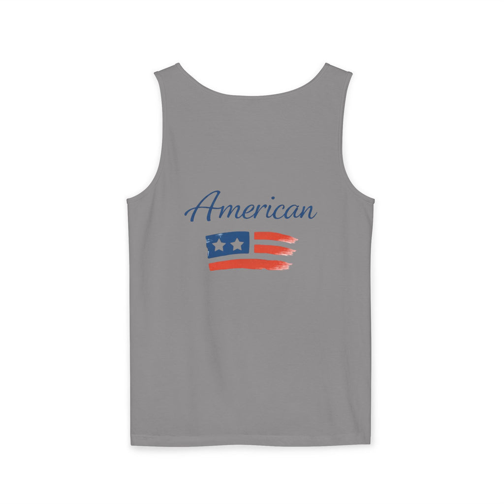 American Flag Brushstroke Tank Top | Hope Patriotic