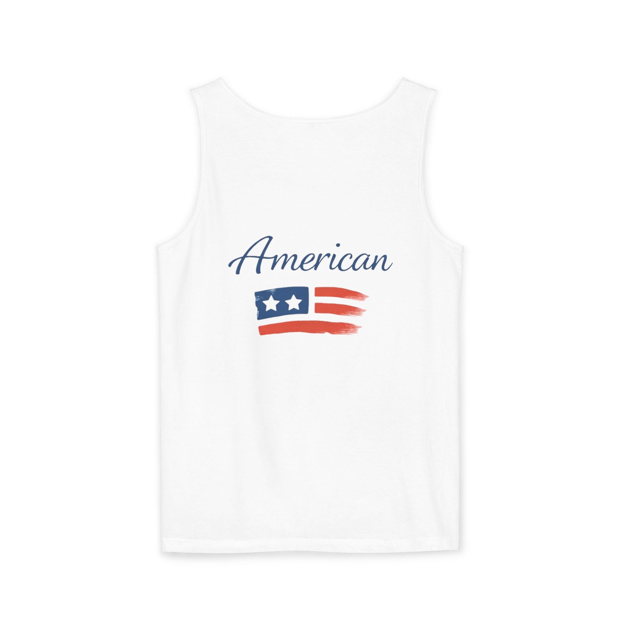 American Flag Brushstroke Tank Top | Hope Patriotic