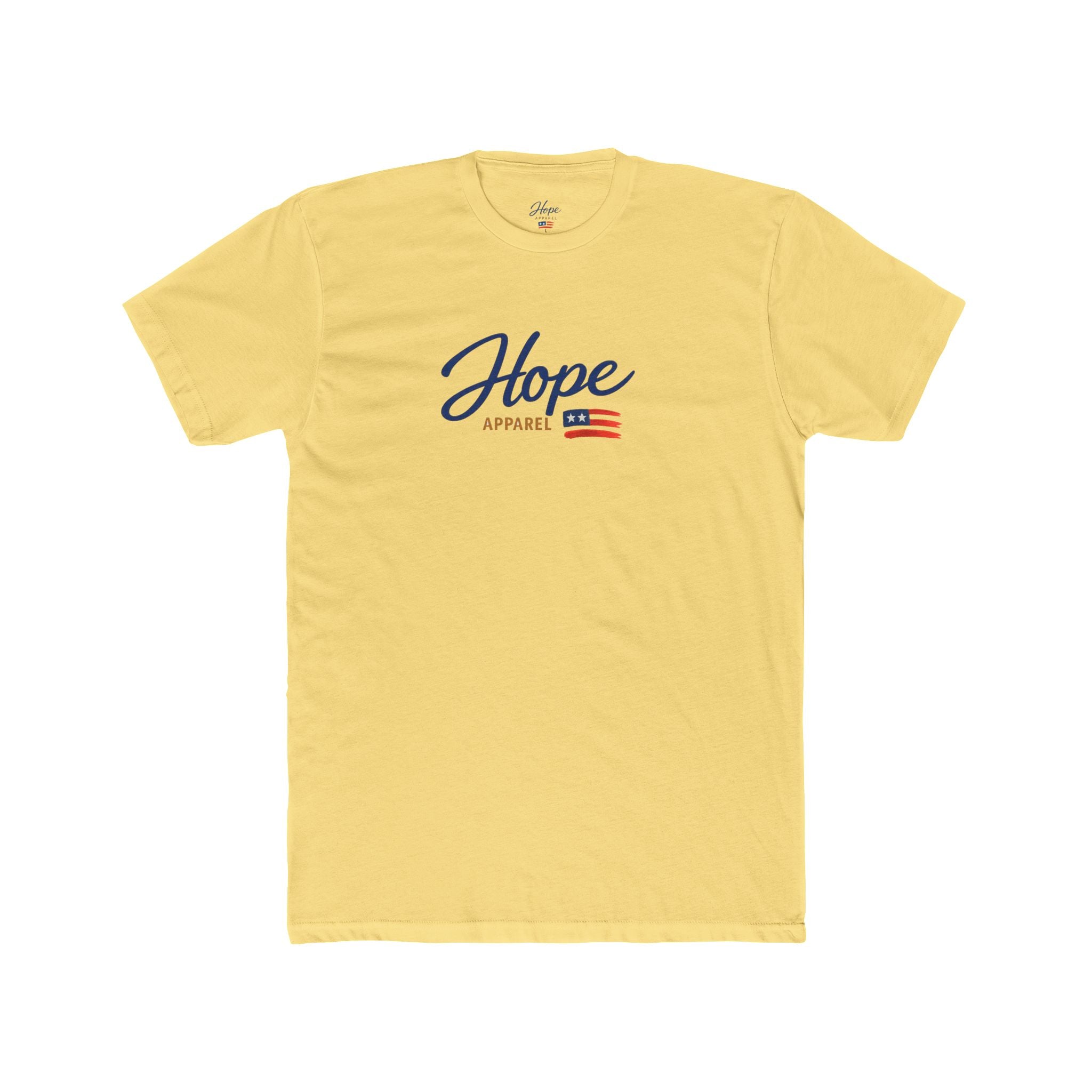 Hope Script with Flag graphic T-Shirt | Patriotic Americana Tee