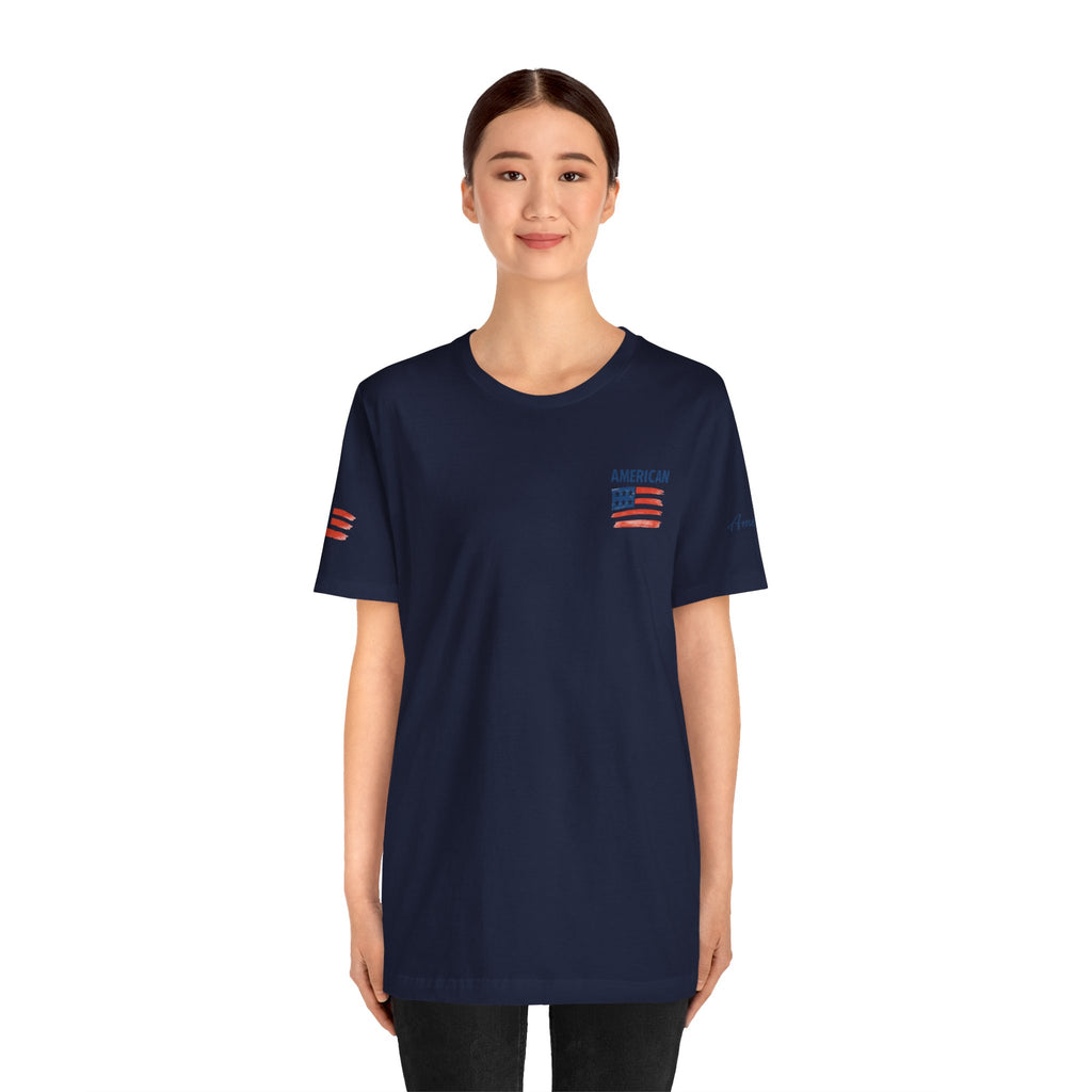 Hope Apparel American Patriotic Tee - Unisex Jersey Short Sleeve Tee
