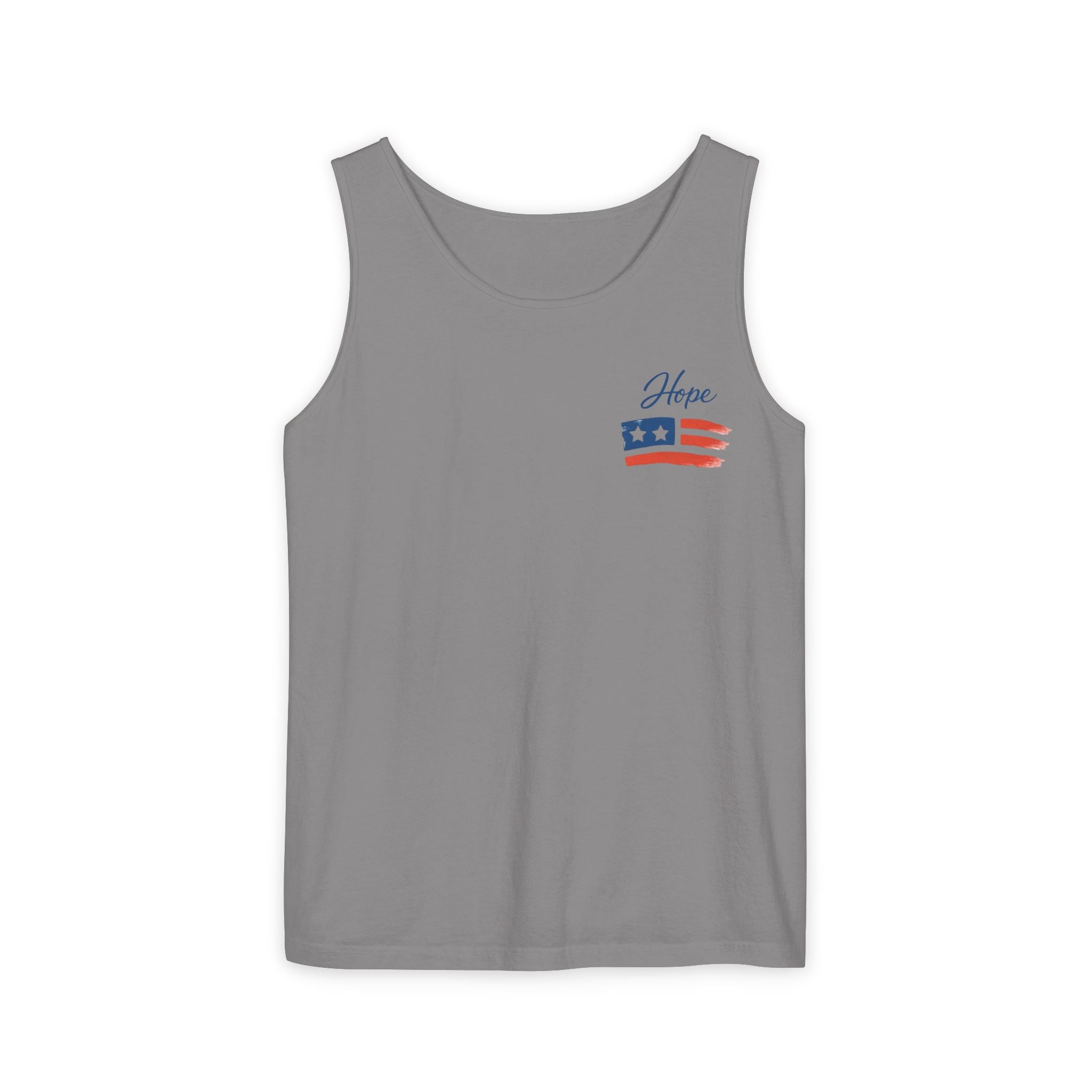 American Flag Brushstroke Tank Top | Hope Patriotic