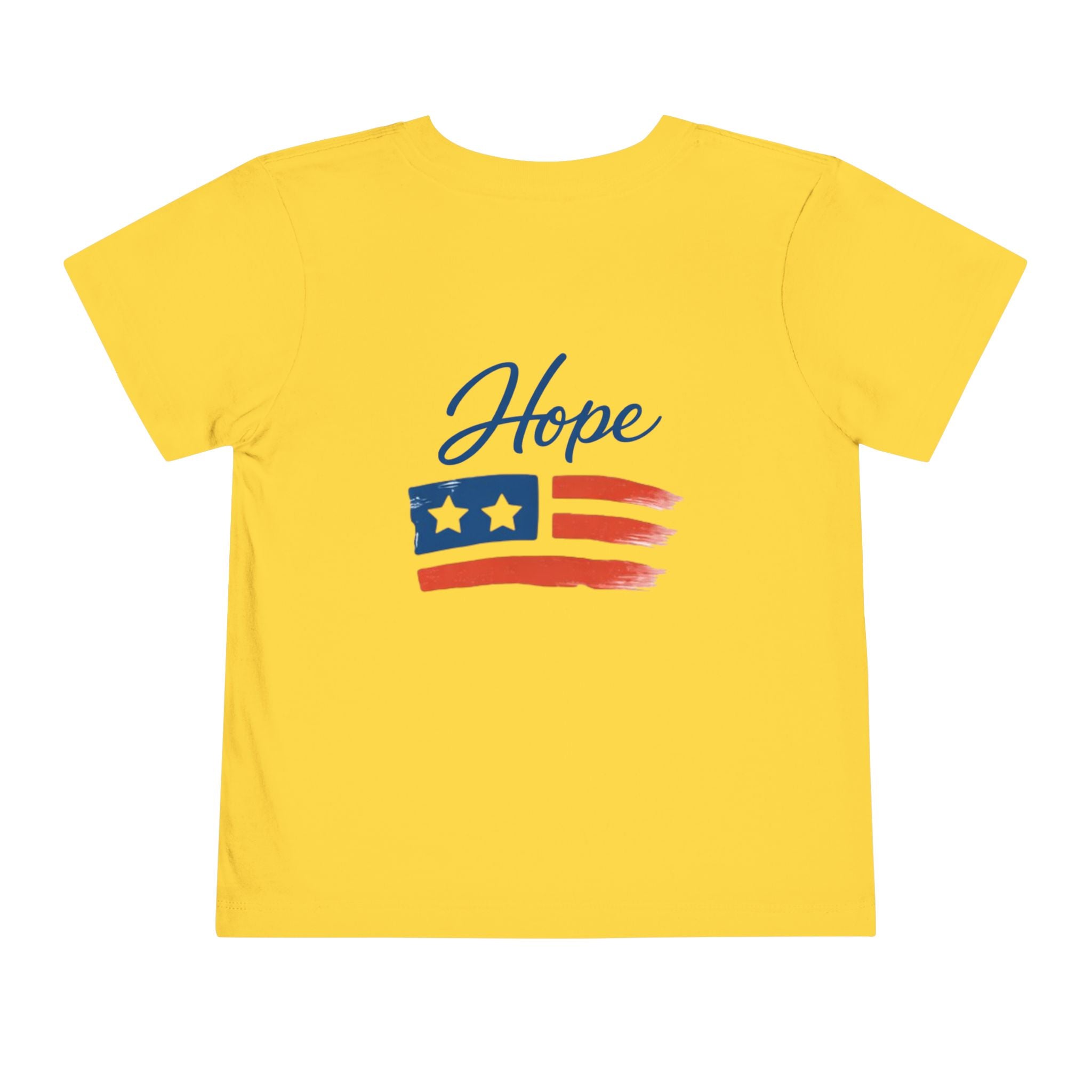 Hope Apparel Flag Graphic Toddler Tee | Patriotic Stars Stripes