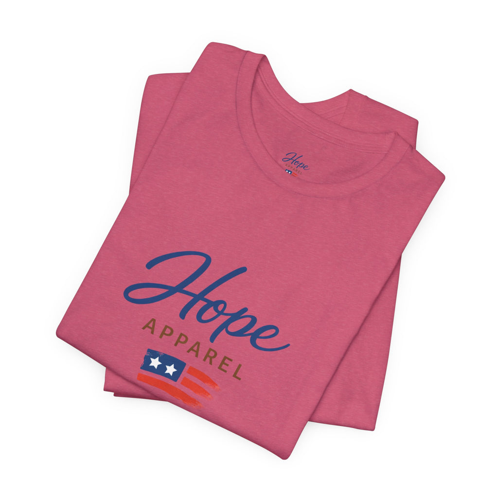 Hope Apparel Front Only Logo - Jersey Short Sleeve Tee