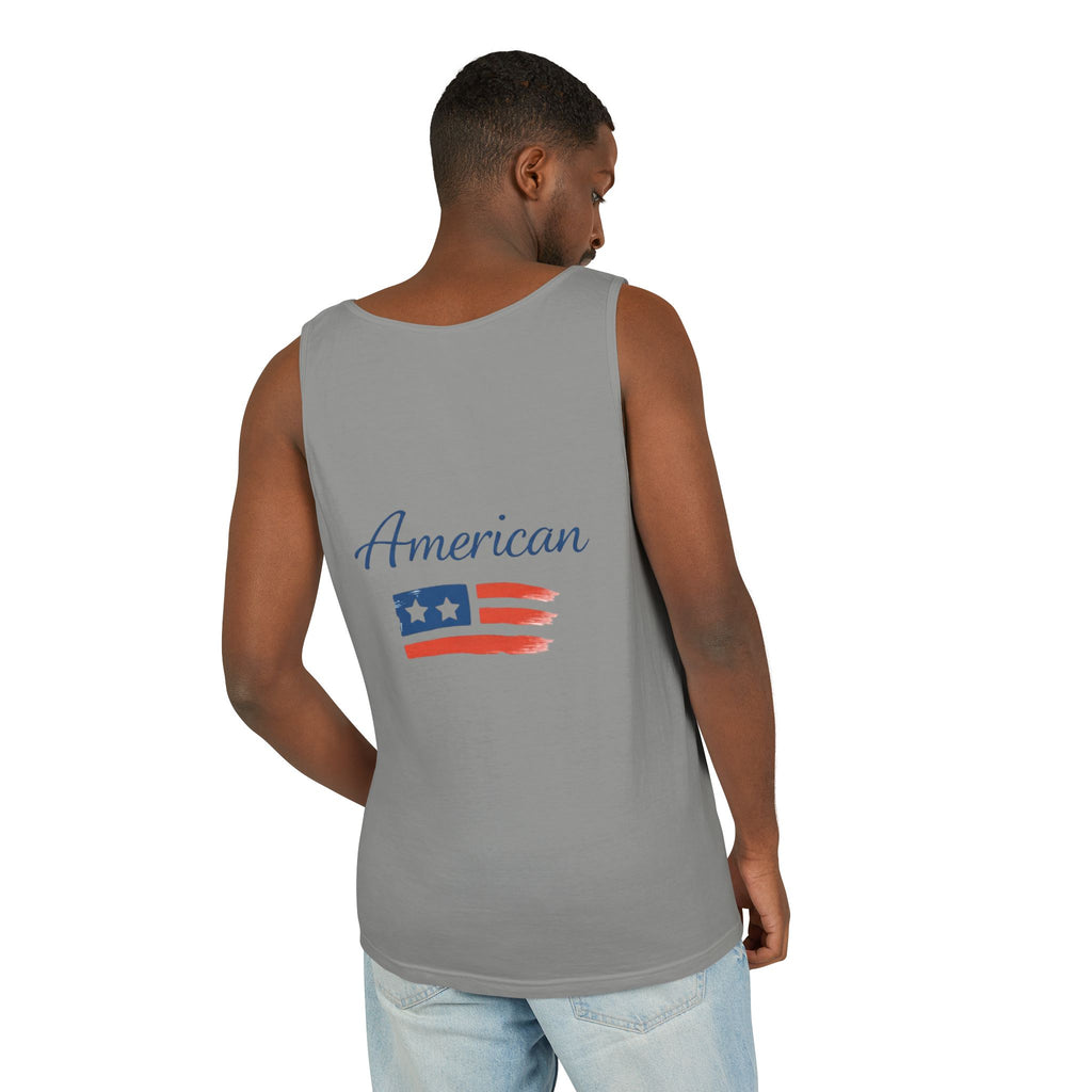 American Flag Brushstroke Tank Top | Hope Patriotic