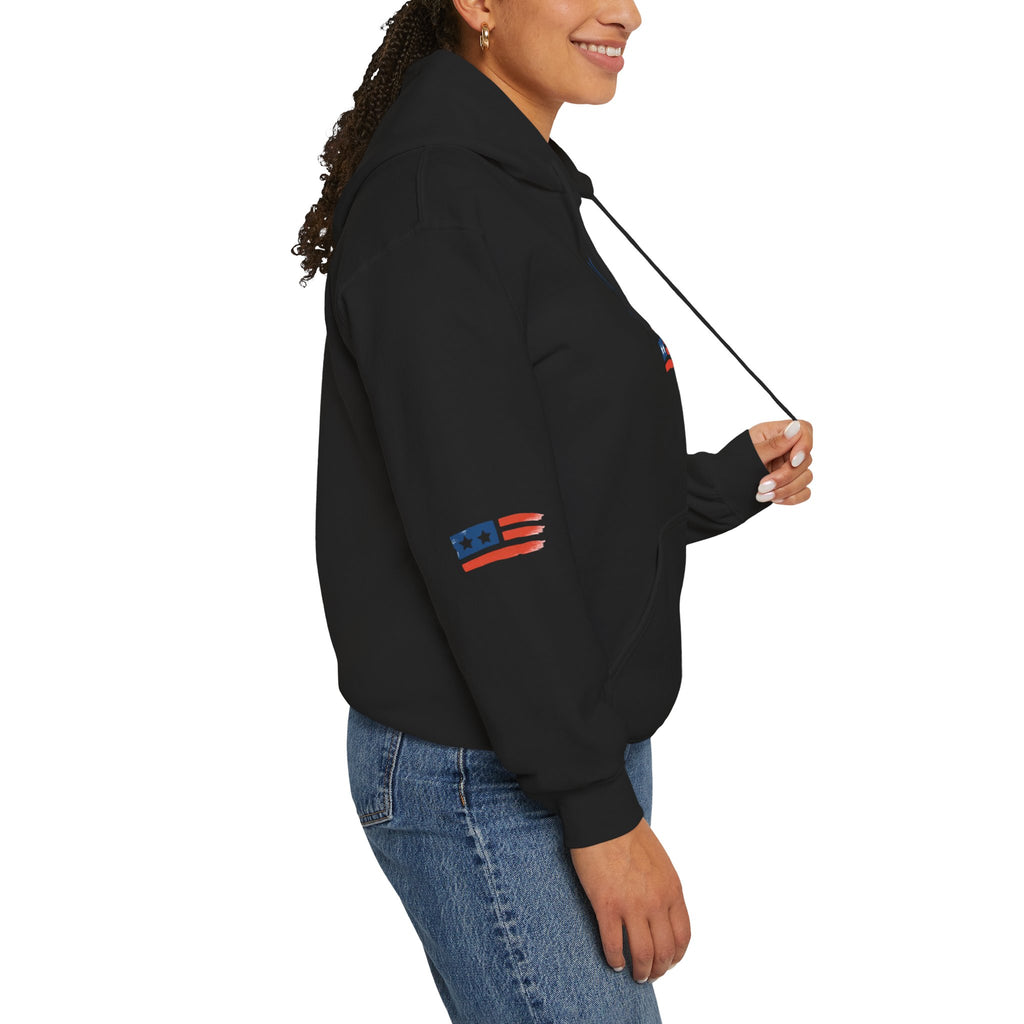 Hope Apparel Patriotic Hoodie — "For Every Kind of American" Flag Design