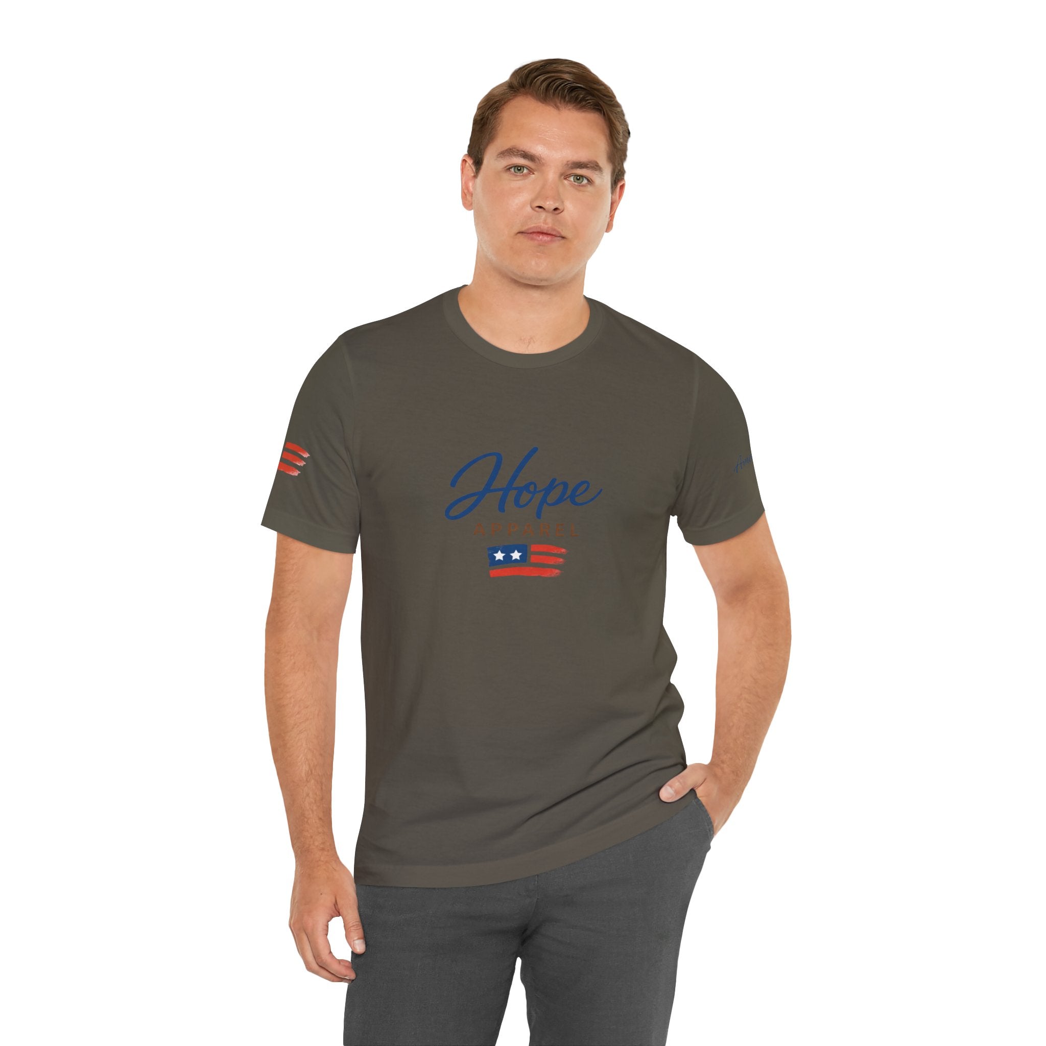 Hope Apparel Front Only Logo - Jersey Short Sleeve Tee