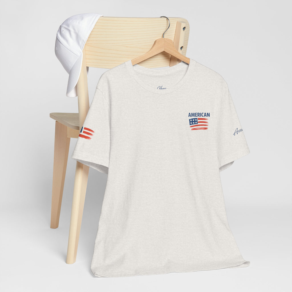 Hope Apparel American Patriotic Tee - Unisex Jersey Short Sleeve Tee