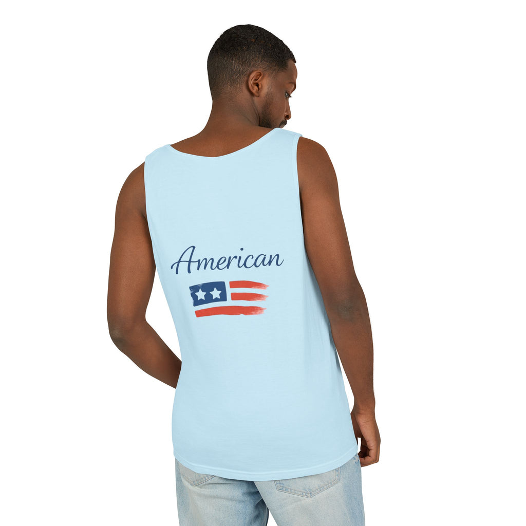 American Flag Brushstroke Tank Top | Hope Patriotic