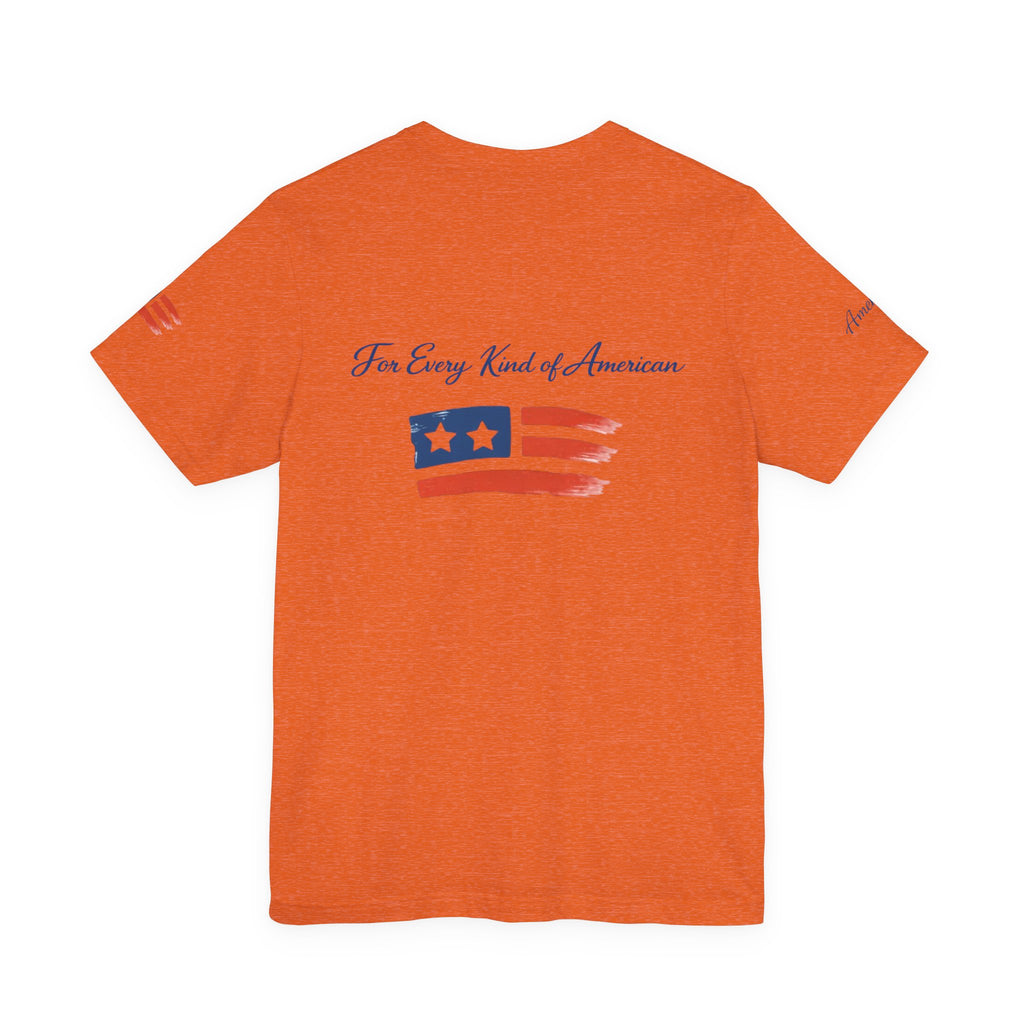 Hope Script Flag tee | American flag brushstroke design