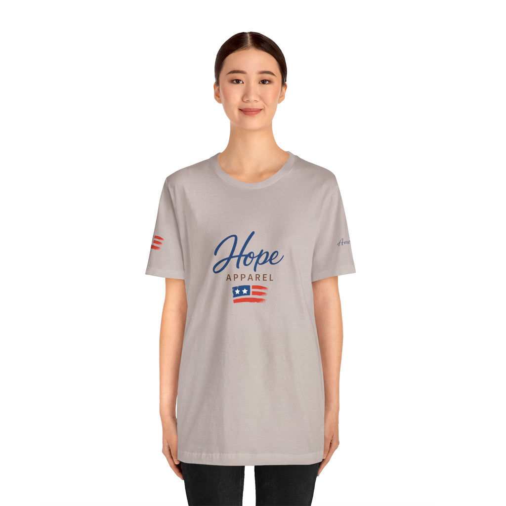 Hope Apparel Front Only Logo - Jersey Short Sleeve Tee