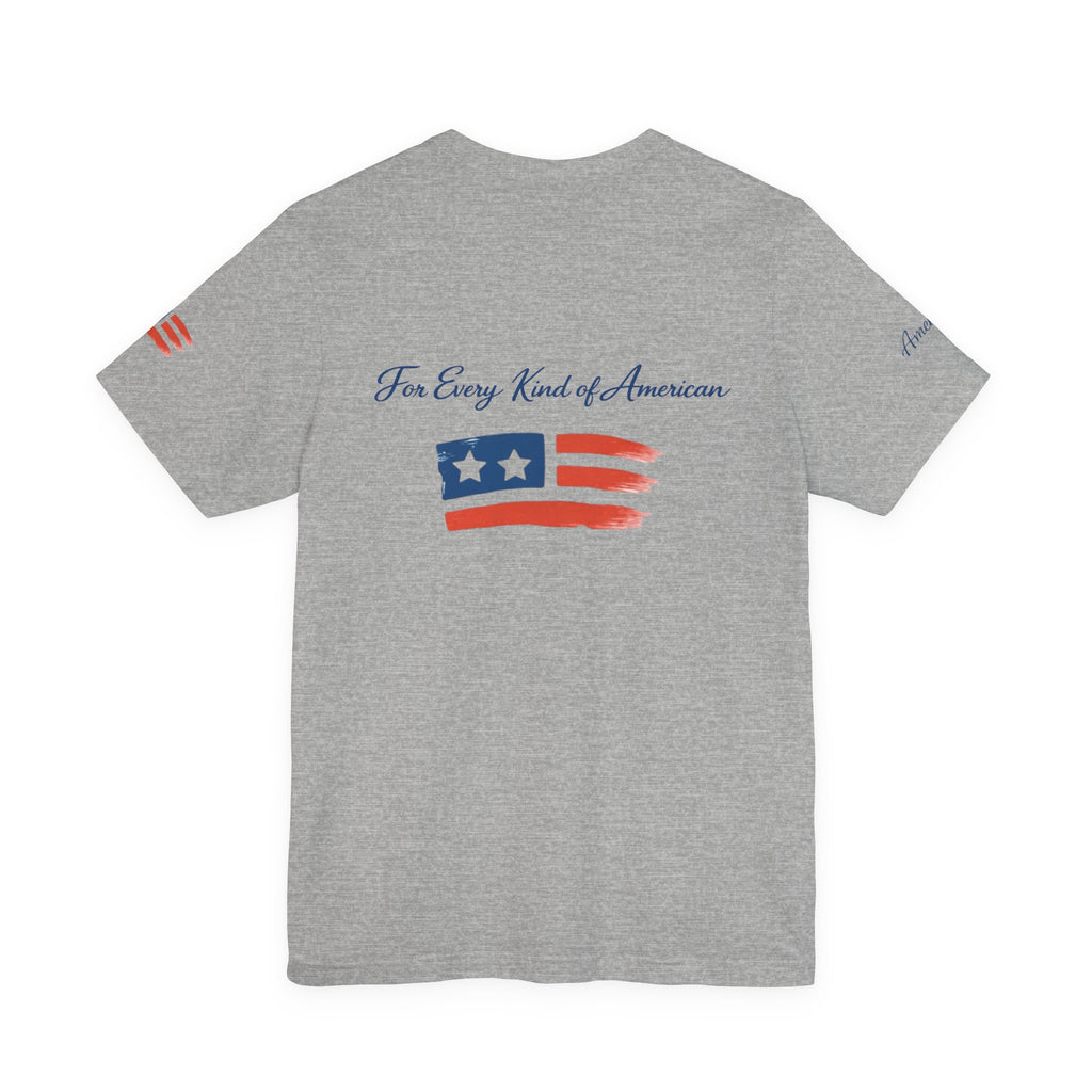 Hope Script Flag tee | American flag brushstroke design