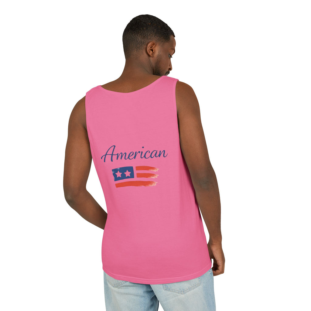 American Flag Brushstroke Tank Top | Hope Patriotic
