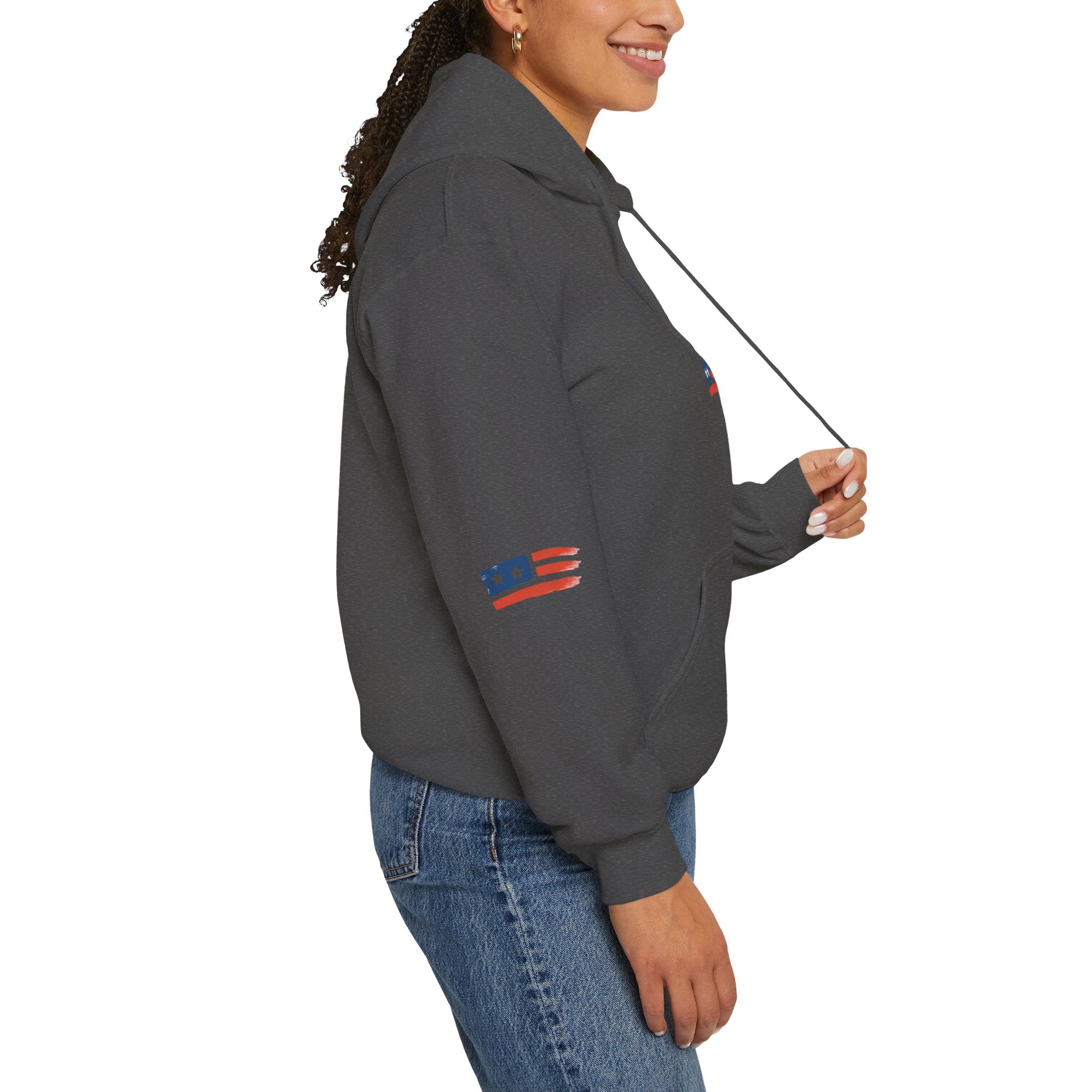 Hope Apparel Patriotic Hoodie — "For Every Kind of American" Flag Design