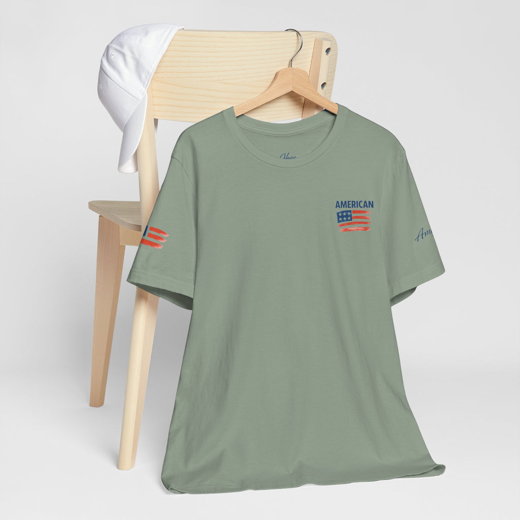 Hope Apparel American Patriotic Tee - Unisex Jersey Short Sleeve Tee