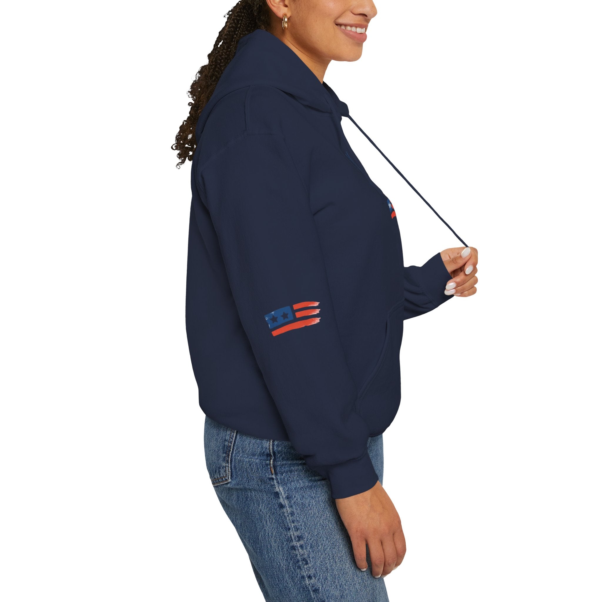 Hope Apparel Patriotic Hoodie — "For Every Kind of American" Flag Design