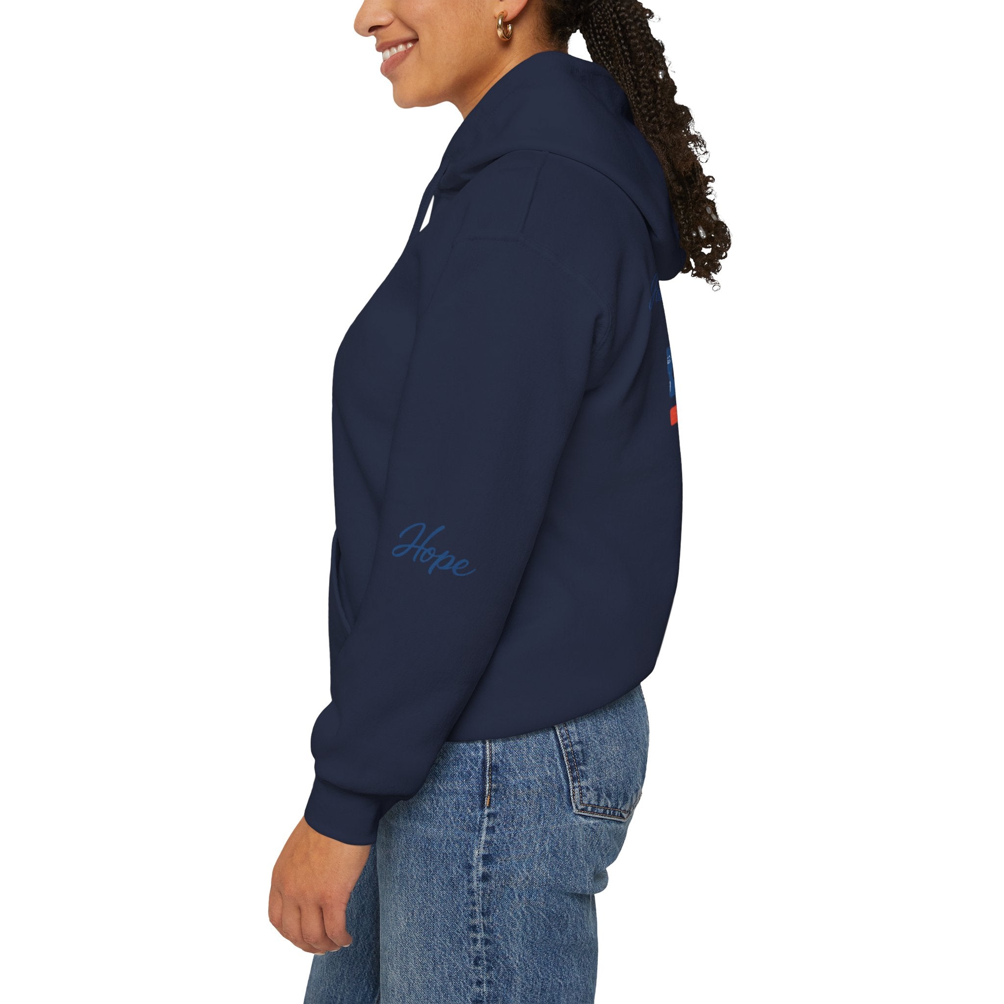 Hope Apparel Patriotic Hoodie — "For Every Kind of American" Flag Design