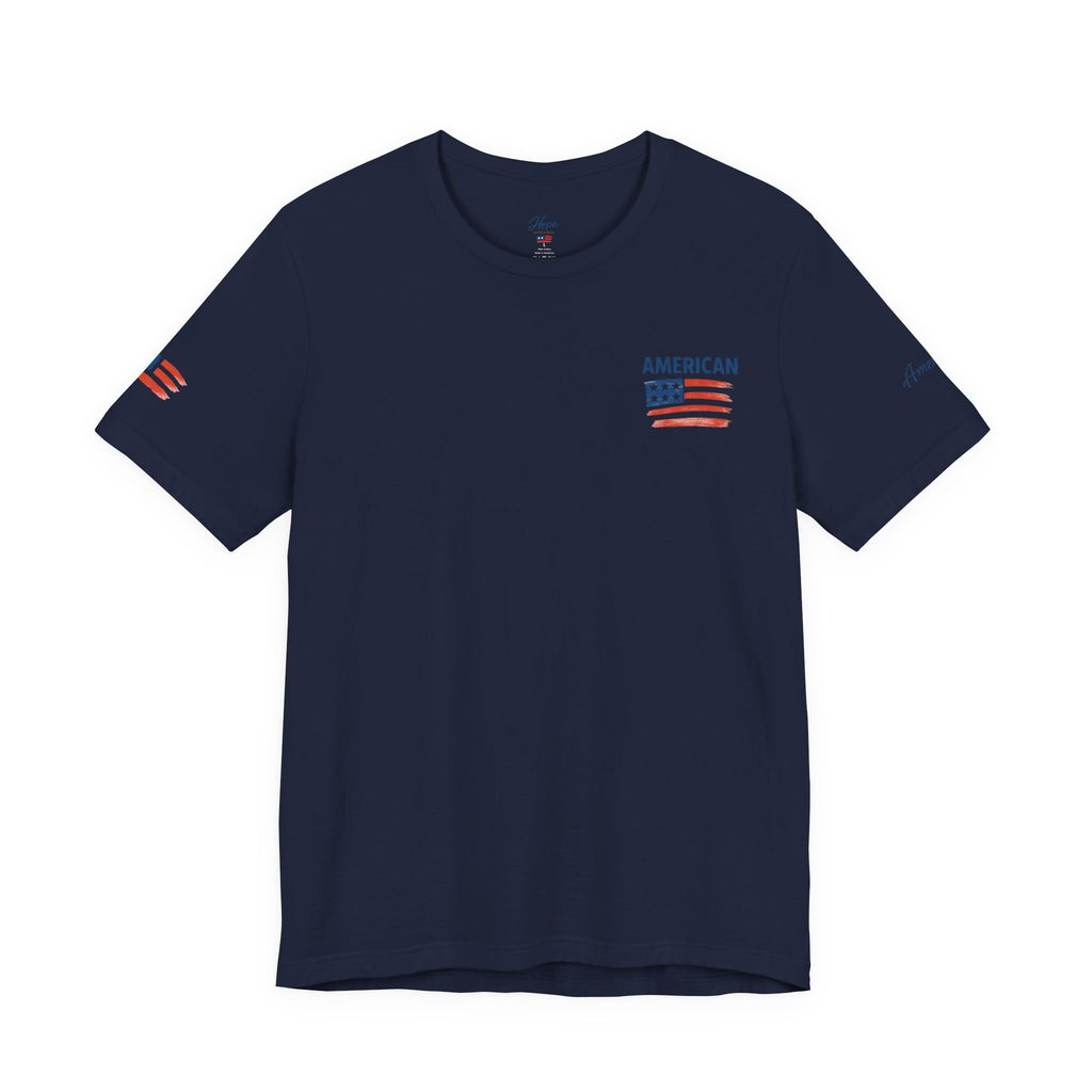 Hope Apparel American Patriotic Tee - Unisex Jersey Short Sleeve Tee