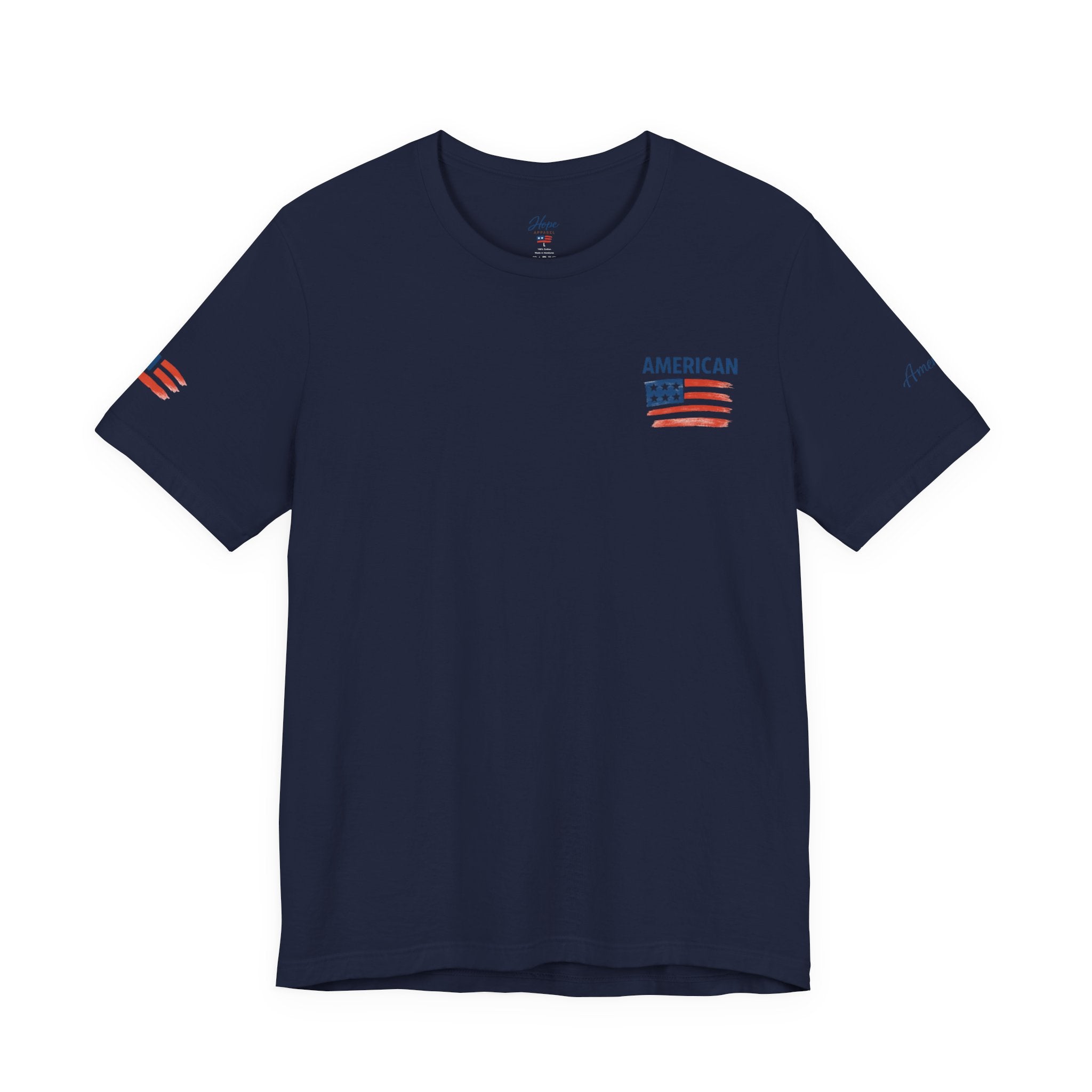 Hope Apparel American Patriotic Tee - Unisex Jersey Short Sleeve Tee