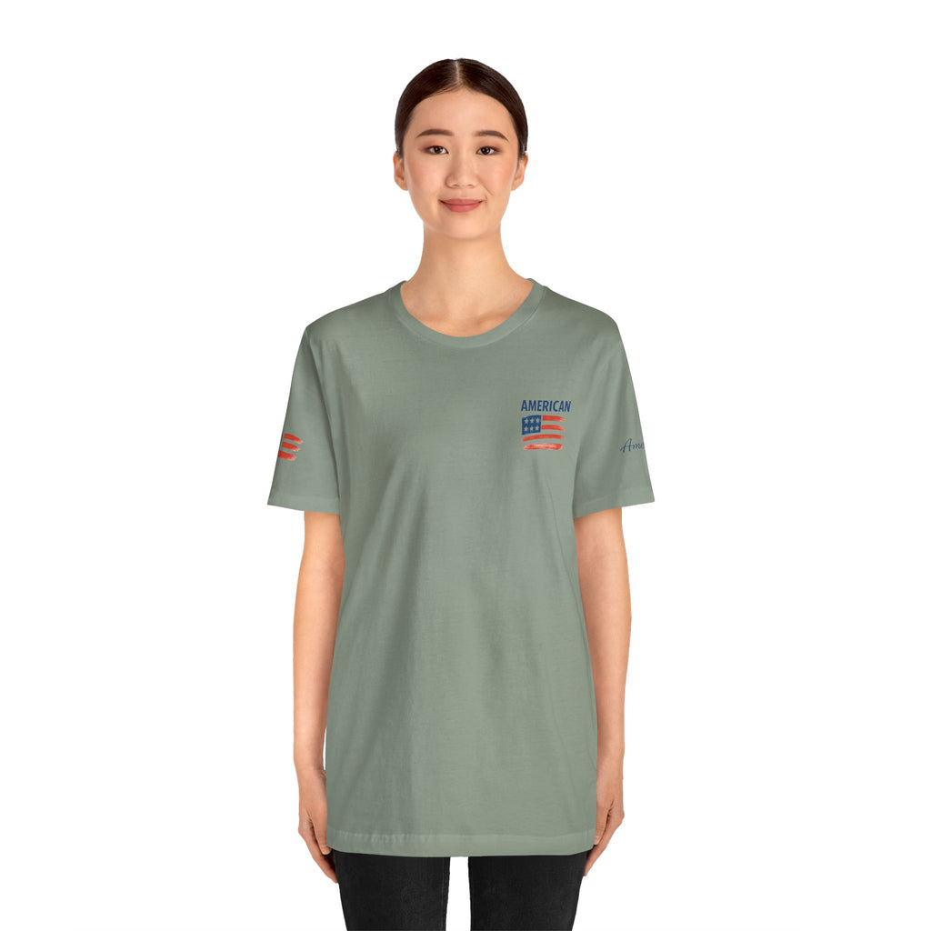 Hope Apparel American Patriotic Tee - Unisex Jersey Short Sleeve Tee