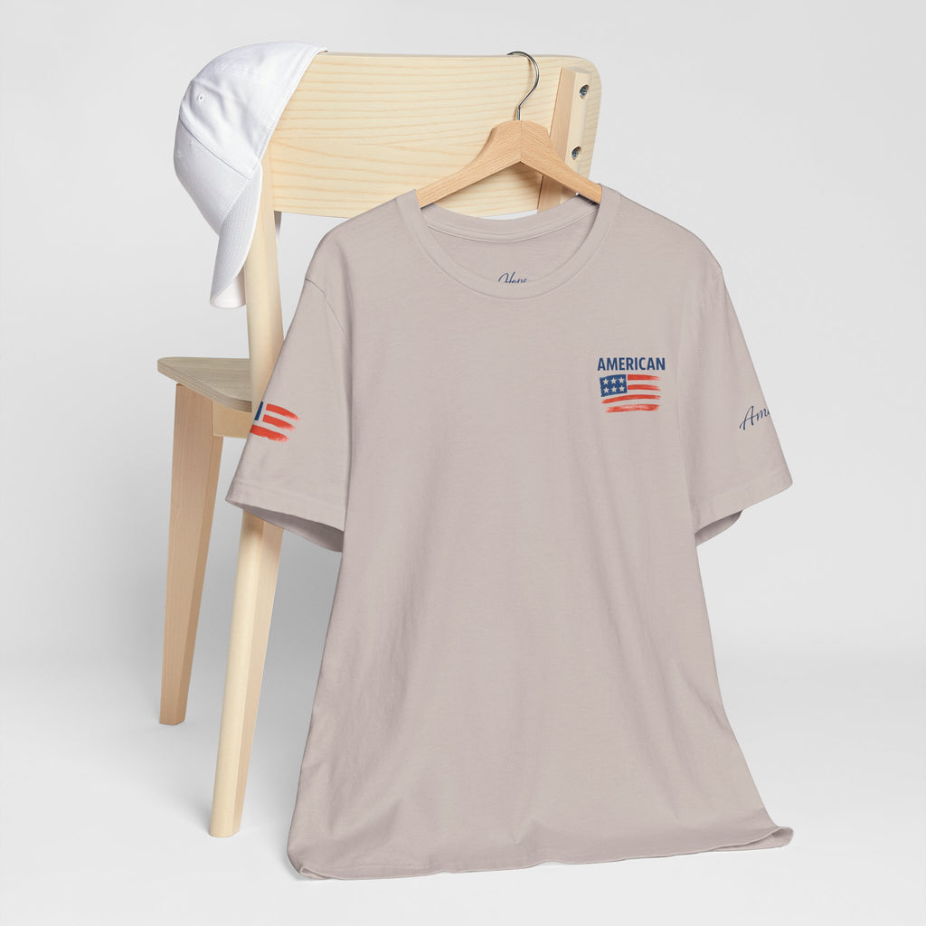 Hope Apparel American Patriotic Tee - Unisex Jersey Short Sleeve Tee