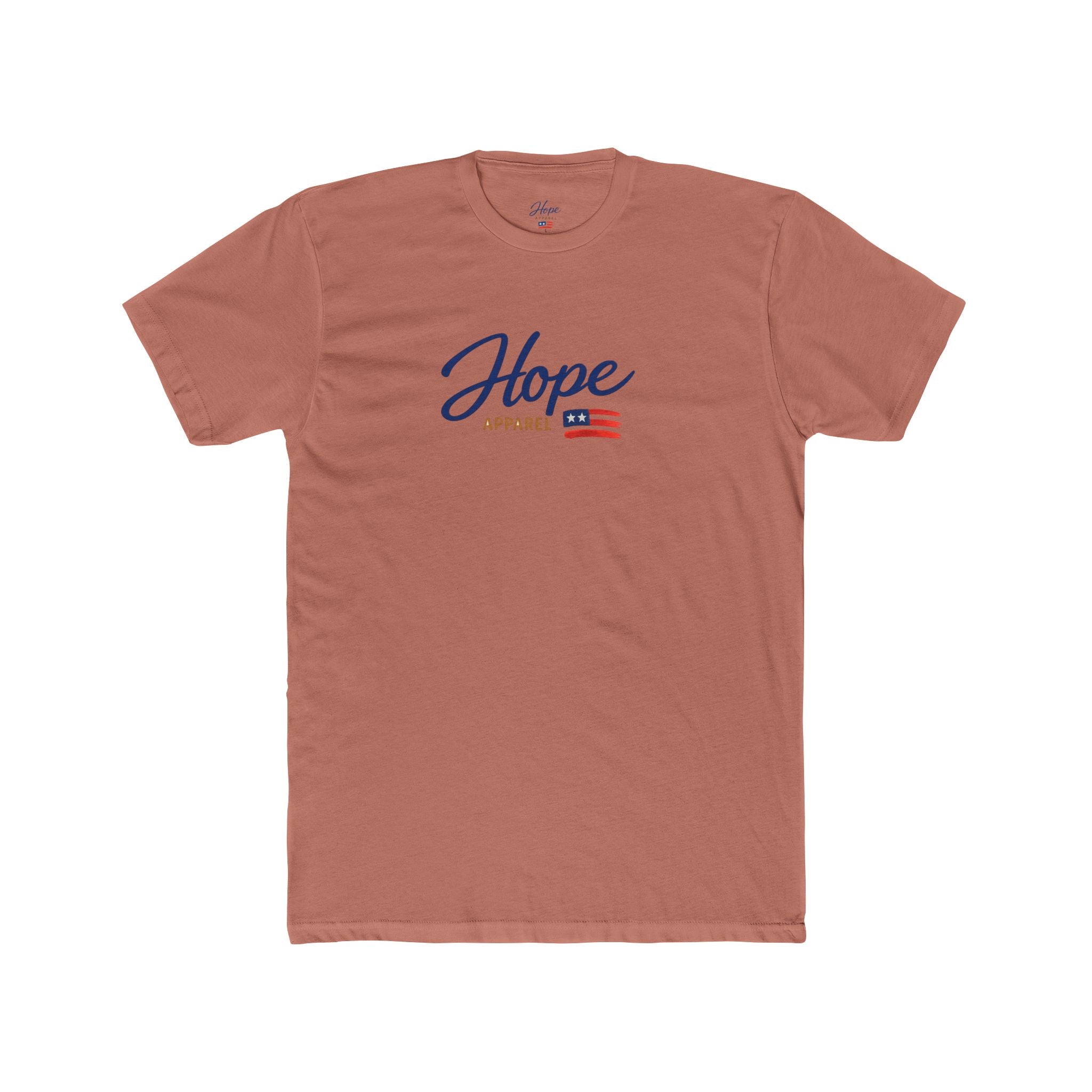 Hope Script with Flag graphic T-Shirt | Patriotic Americana Tee