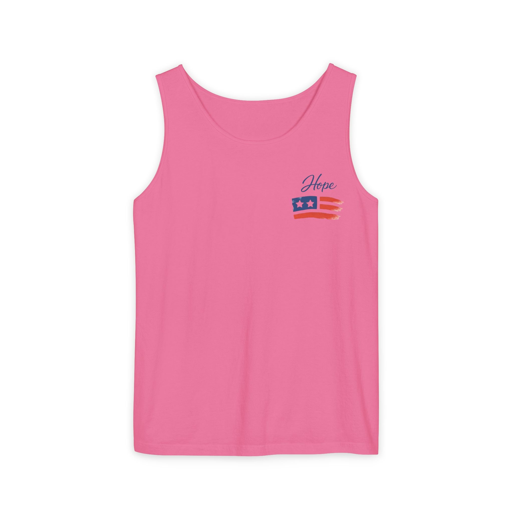 American Flag Brushstroke Tank Top | Hope Patriotic