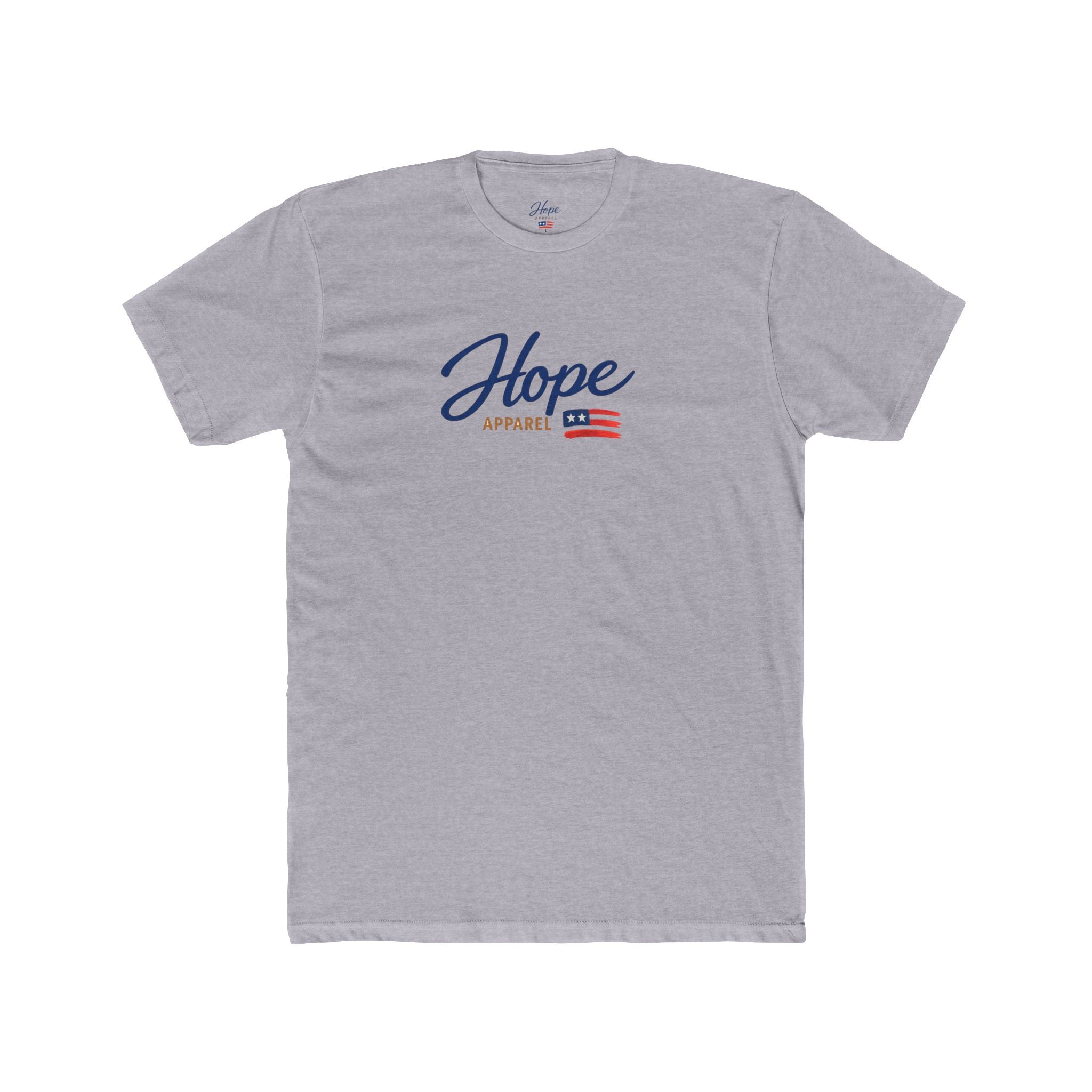 Hope Script with Flag graphic T-Shirt | Patriotic Americana Tee